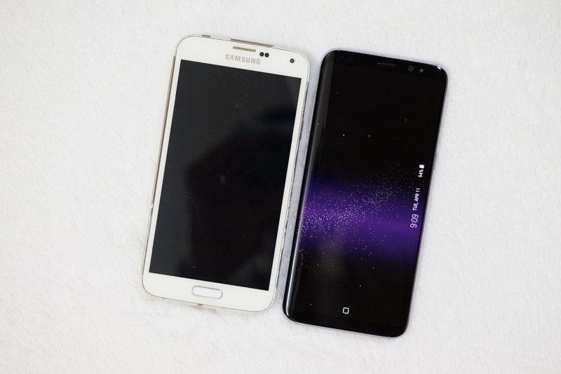 So sánh thiết kế Samsung Galaxy S8 với loạt smartphone khác 7
