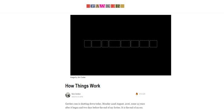 Gawker (2003 - 2016)
