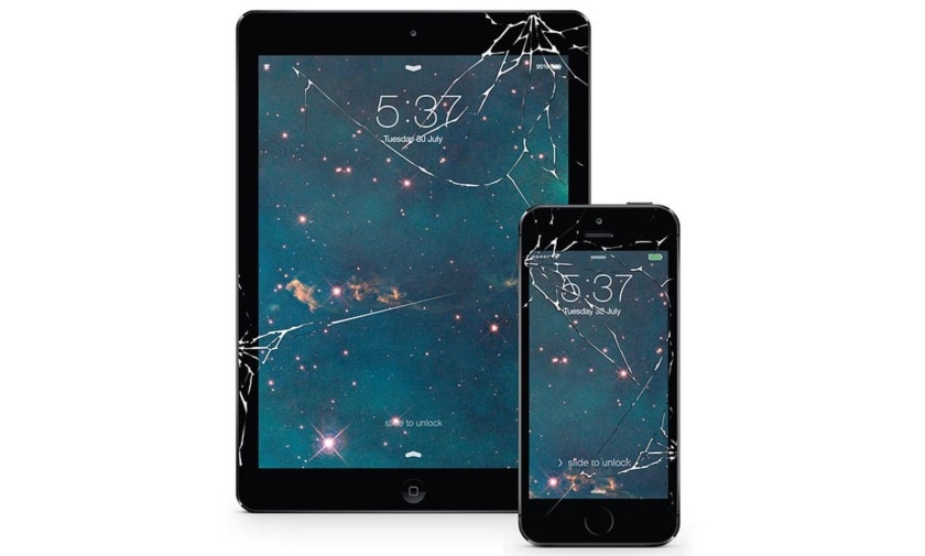 Kính cường lực vỡ