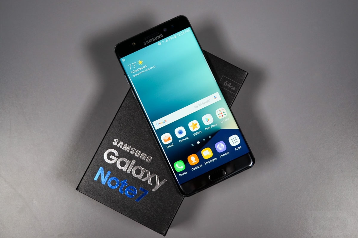 Siêu phẩm Galaxy Note 7 sẽ được bán trở lại kèm dung lượng pin nhỏ hơn