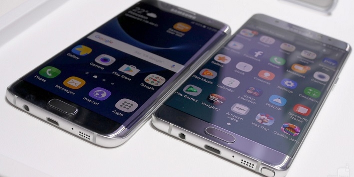 Galaxy Note 7 có gì khác Galaxy S7 edge? 1