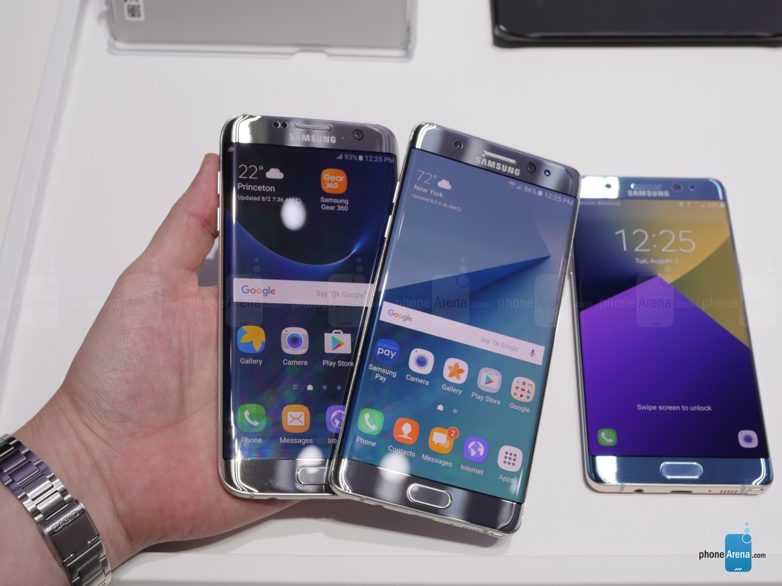 Galaxy Note 7 có gì khác Galaxy S7 edge? `