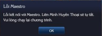 Lỗi Meastro Lỗi Meastro