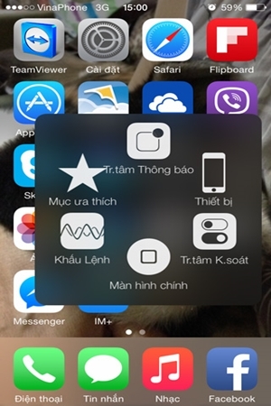 Hướng dẫn cách bật nút home ảo trên iPhone 7