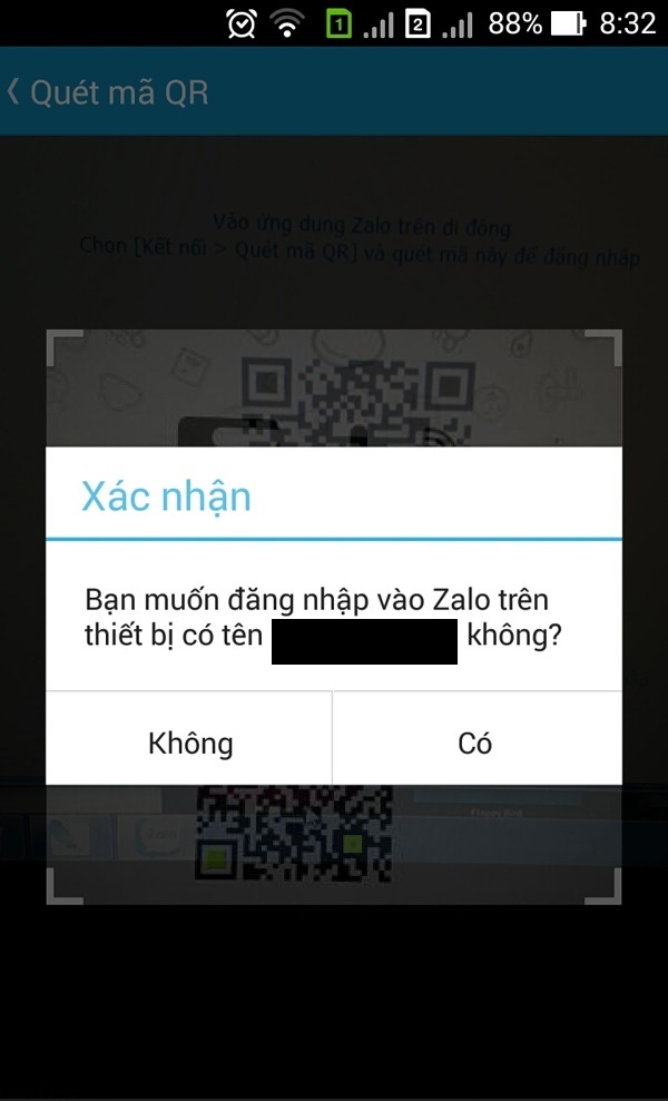 Quét mã QR trên điện thoại Quét mã QR trên điện thoại