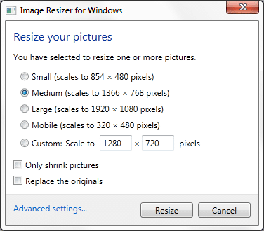 Image Resizer