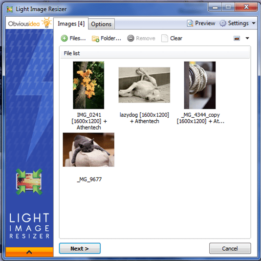 ObviousIdea Light Image Resizer