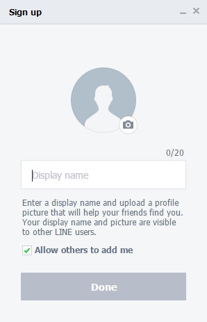 Nhập tên hiển thị