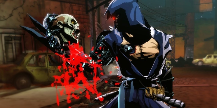 Cảnh trong Yaiba Ninja Gaiden Z