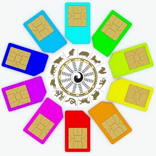 SIM phong thủy được tin rằng sẽ mang lại nhiều điều may mắn, hạnh phúc