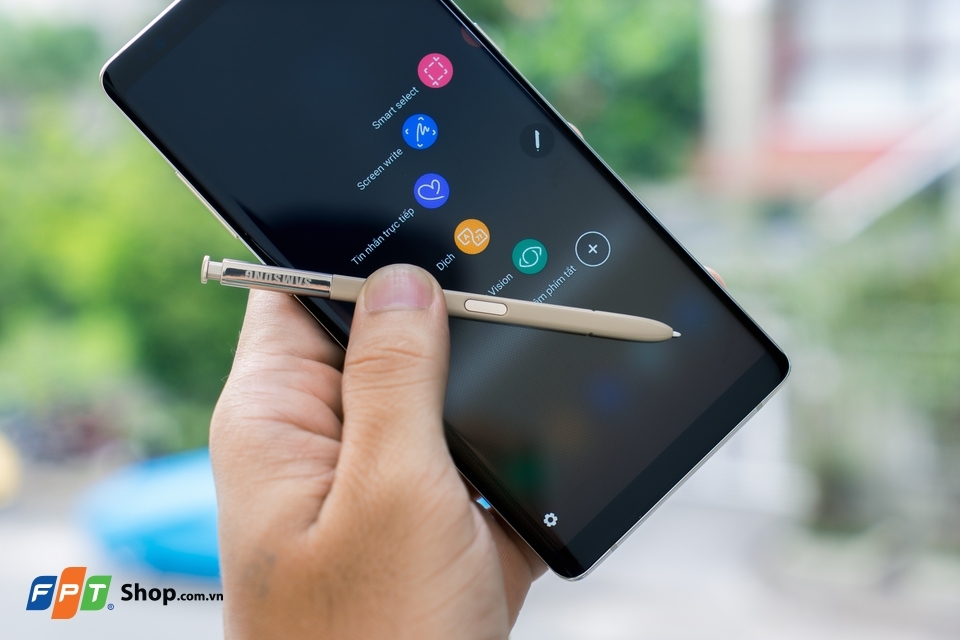 Khui hộp galaxy note8 chính hãng tại Việt Nam