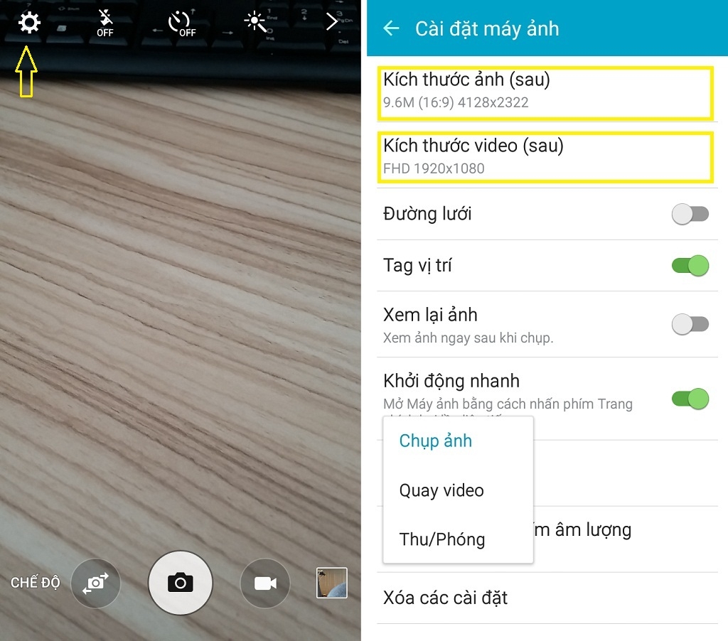 Cách mở nhanh camera trên Galaxy On7