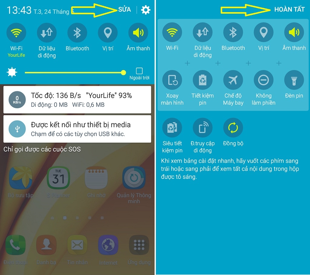 Mẹo hay khi sử dụng Samsung Galaxy On7