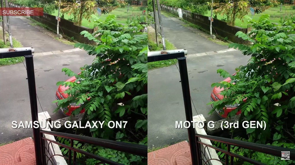 So sánh ảnh chụp giữa Galaxy On7 và Moto G