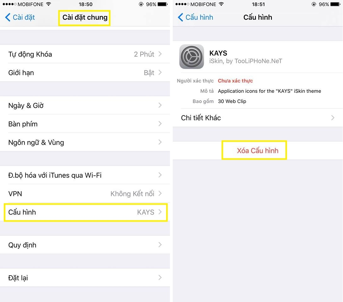 Tự làm mới giao diện iPhone tuyệt đẹp trong vòng 1 phút