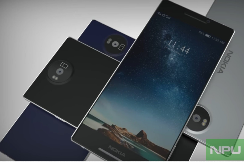 Hình ảnh render Nokia 8 Hình ảnh render Nokia 8