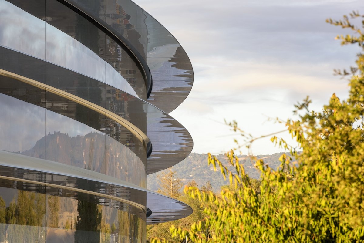 Một góc Apple Park