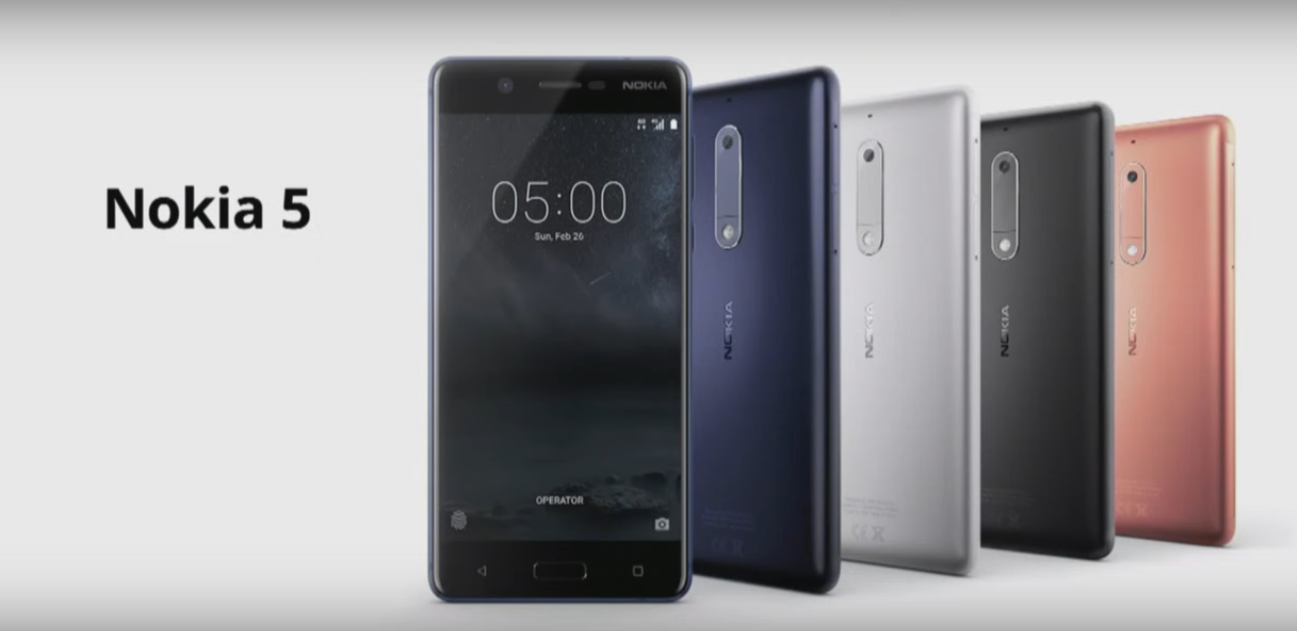 Nokia 5 chính thức ra mắt Nokia 5 chính thức ra mắt