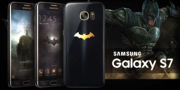 Hé lộ hình ảnh Galaxy Note 7 Injustice Edition