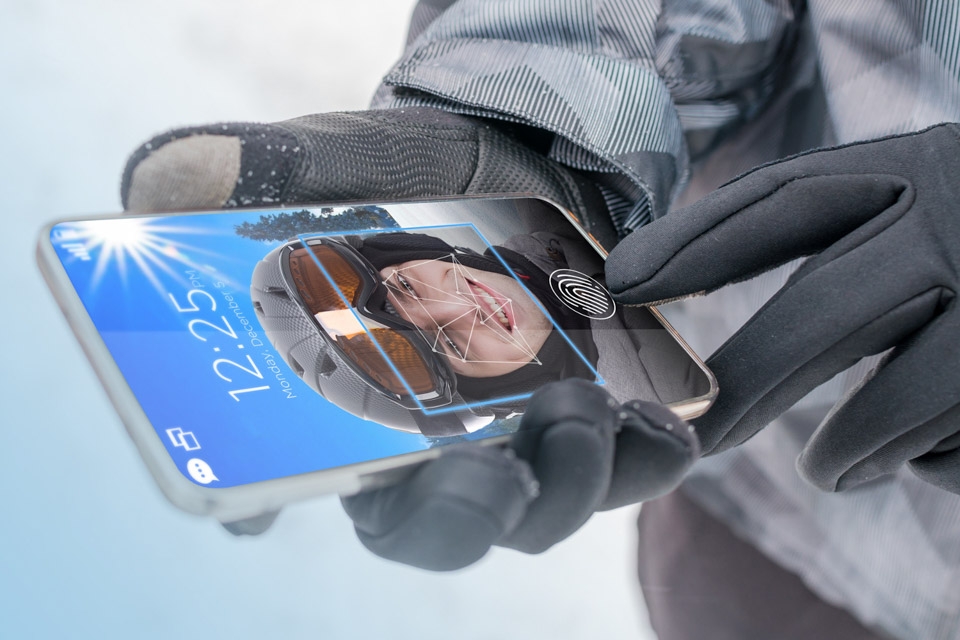 Bảo mật vân tay Galaxy Note 8