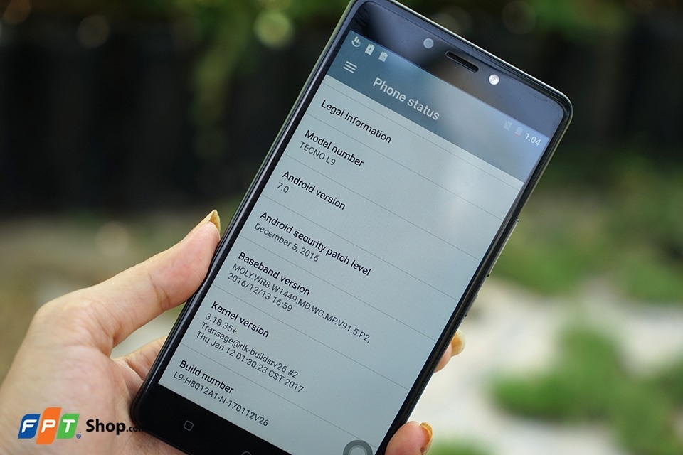 Trên tay smartphone Tecno L9 (ảnh 6)