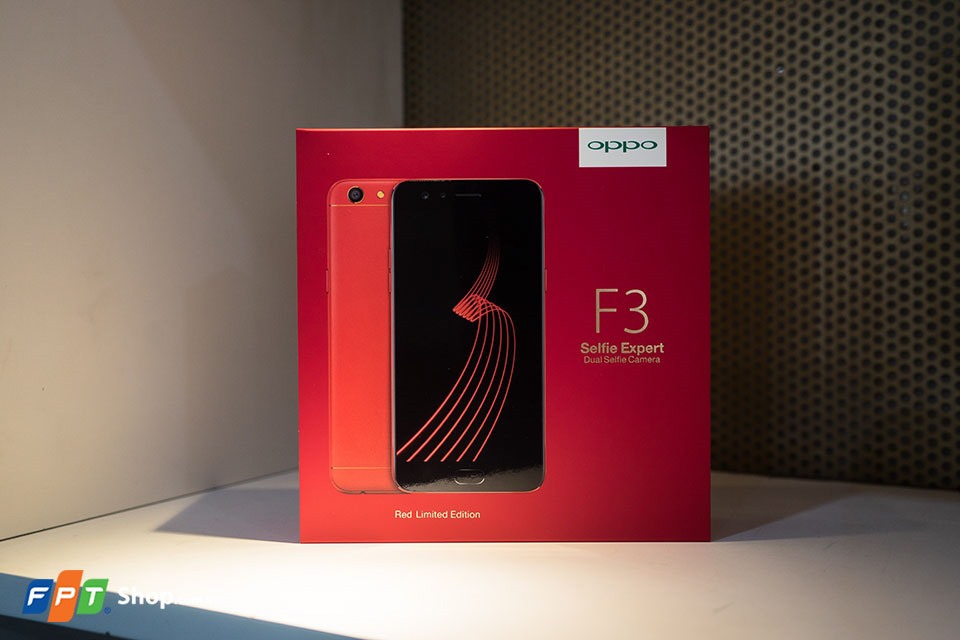 OPPO F3 Red