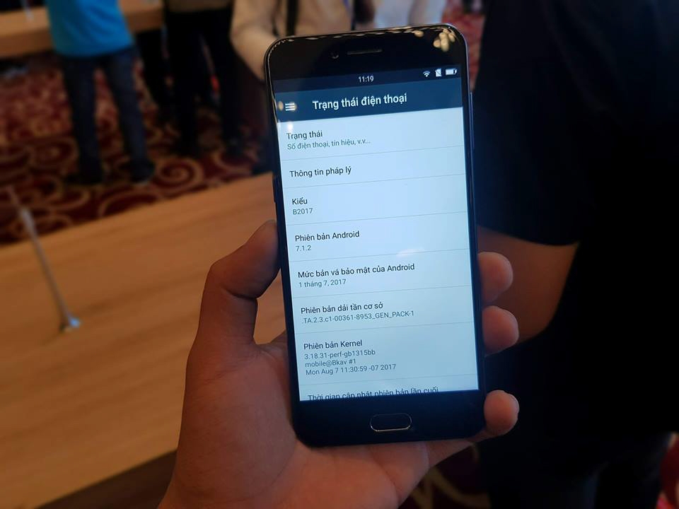 Smartphone BPhone 2017 (ảnh 8) Smartphone BPhone 2017 (ảnh 8)