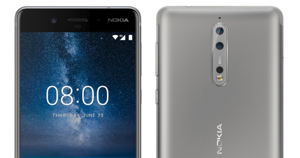 Smartphone cao cấp Nokia 8 (ảnh 3)