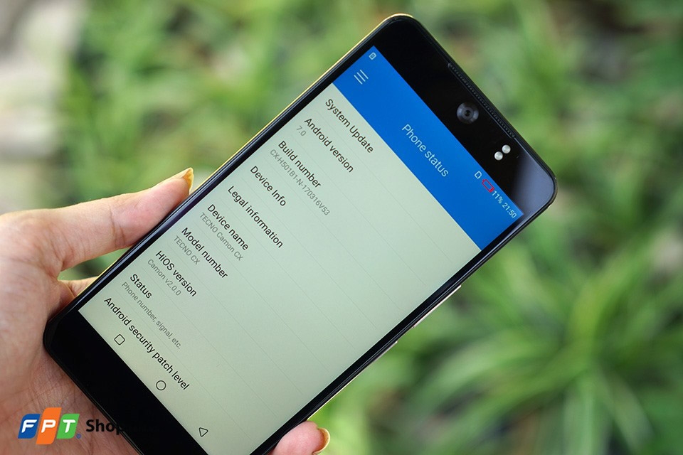 Hệ điều hành HiOS trên TECNO Camon CX (ảnh 2)
