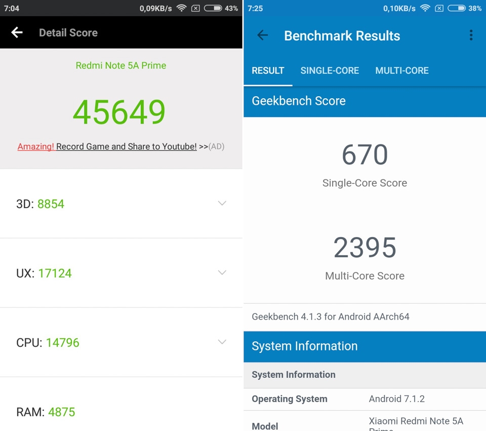 Xiaomi Redmi Note 5A Prime (ảnh 4)