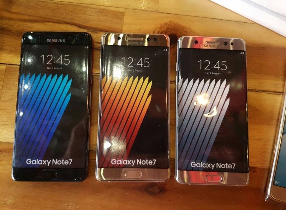 Trên tay Samsung Galaxy Note 7 đầu tiên trên thế giới tại Việt Nam