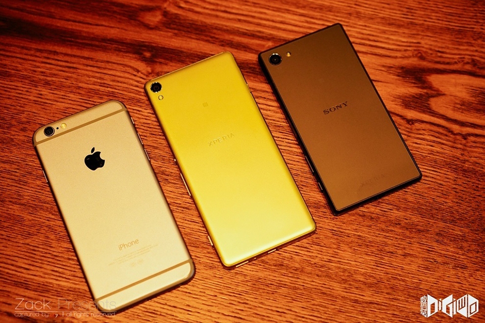 Ngắm Sony Xperia XA màu vàng chanh đẹp đến ngỡ ngàng