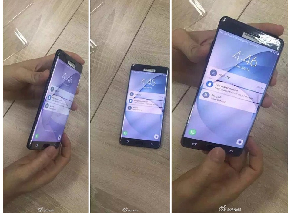 Tổng hợp tất cả các hình ảnh rò rỉ về Samsung Galaxy Note 7