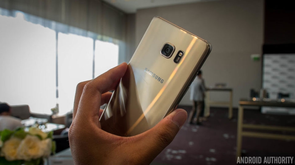 Hình ảnh 4 màu thực tế của Samsung Galaxy Note 7 mới ra mắt