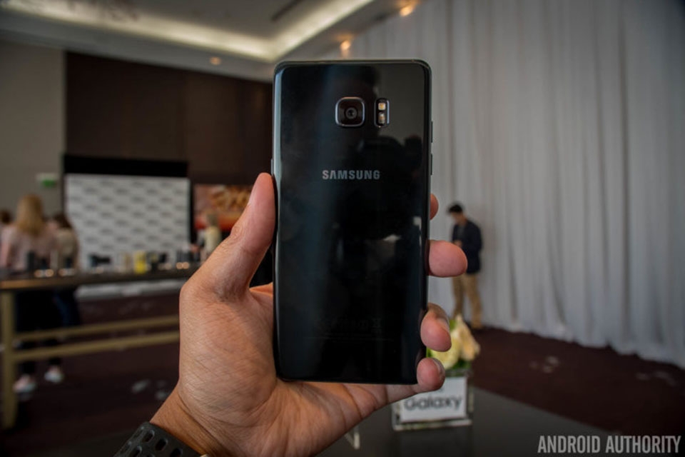 Hình ảnh 4 màu thực tế của Samsung Galaxy Note 7 mới ra mắt