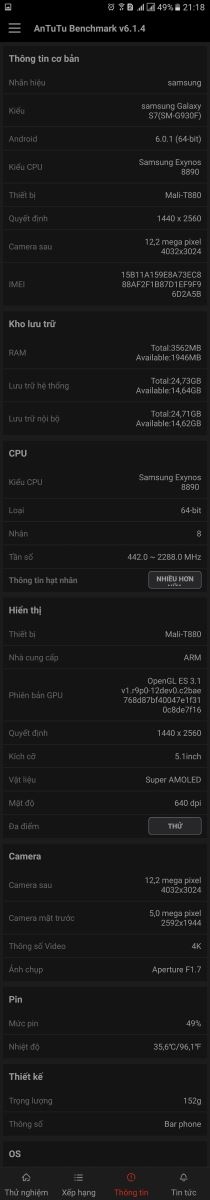 Đánh giá chi tiết khả năng chơi game của Samsung Galaxy S7/S7 Edge: tốt nhất trong thế giới Android Đánh giá chi tiết khả năng chơi game của Samsung Galaxy S7/S7 Edge: tốt nhất trong thế giới Android