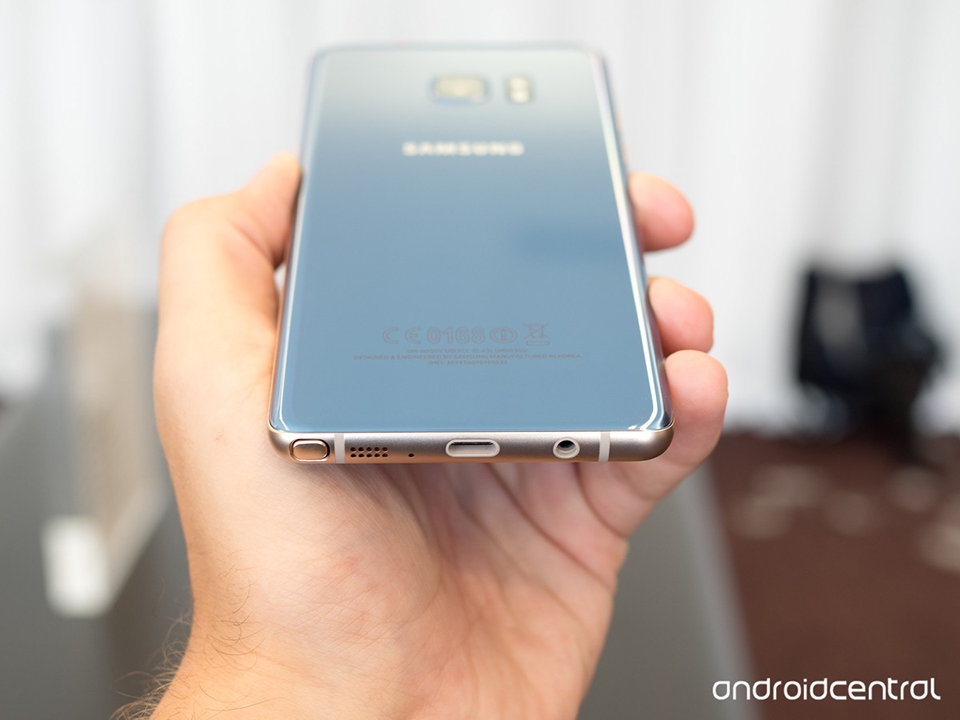 Hình ảnh 4 màu thực tế của Samsung Galaxy Note 7 mới ra mắt