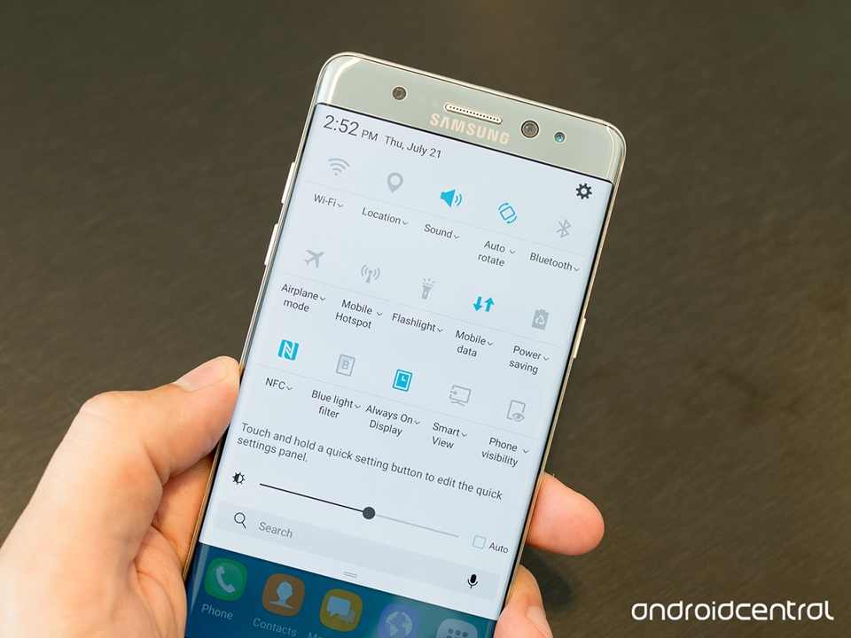 Hình ảnh 4 màu thực tế của Samsung Galaxy Note 7 mới ra mắt