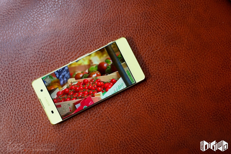 Ngắm Sony Xperia XA màu vàng chanh đẹp đến ngỡ ngàng