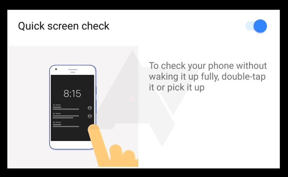 Nexus mới có chế độ màn hình vàng Night Light, nhấp đúp để xem thông báo Nexus mới có chế độ màn hình vàng Night Light, nhấp đúp để xem thông báo