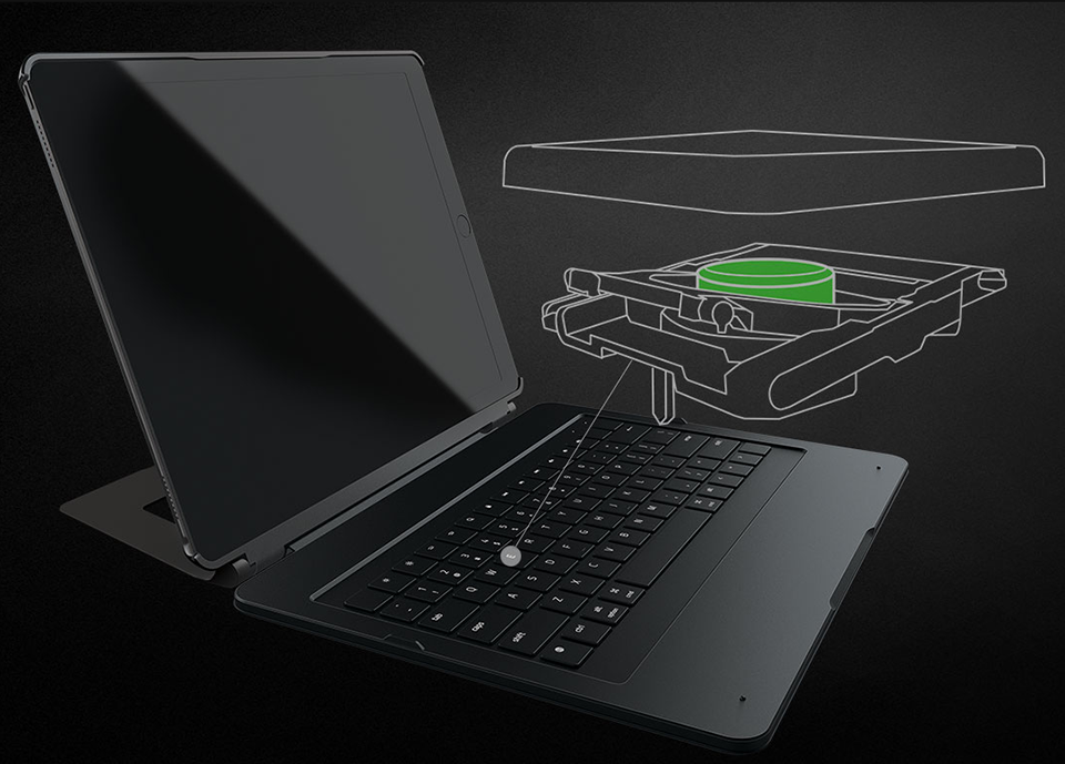 Trên tay bàn phím của Razer cho iPad Pro: nặng, dày, tuyệt đẹp, kết nối Bluetooth, gõ sướng và đắt Trên tay bàn phím của Razer cho iPad Pro: nặng, dày, tuyệt đẹp, kết nối Bluetooth, gõ sướng và đắt