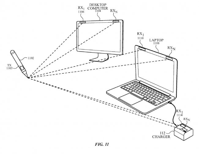 Apple đăng ký bằng sáng chế bút cảm ứng mới Apple đăng ký bằng sáng chế bút cảm ứng mới
