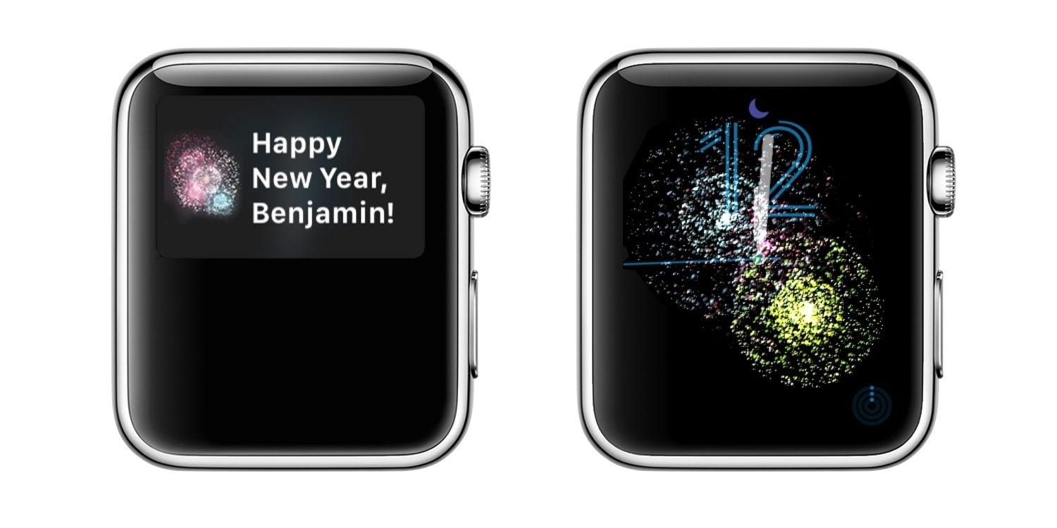 Apple Watch chúc mừng năm mới