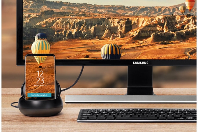DeX Pad sẽ được ra mắt cùng với Galaxy S9 và S9+