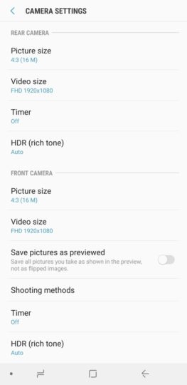 Galaxy A8 (2018) sở hữu tính năng HDR Real Time? Galaxy A8 (2018) sở hữu tính năng HDR Real Time?
