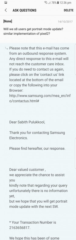 Galaxy S8 và S8 Plus vẫn sẽ có chế độ chụp chân dung dù không có camera kép 2 Galaxy S8 và S8 Plus vẫn sẽ có chế độ chụp chân dung dù không có camera kép 2