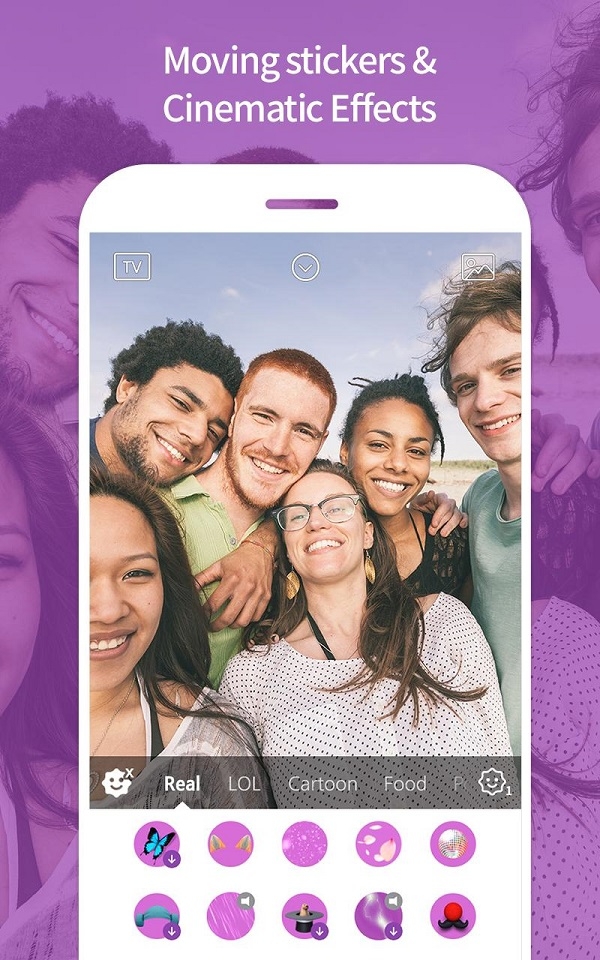 bài viết tổng hợp top 10 ứng dụng selfie tốt nhất 2 Ứng dụng Lollicam