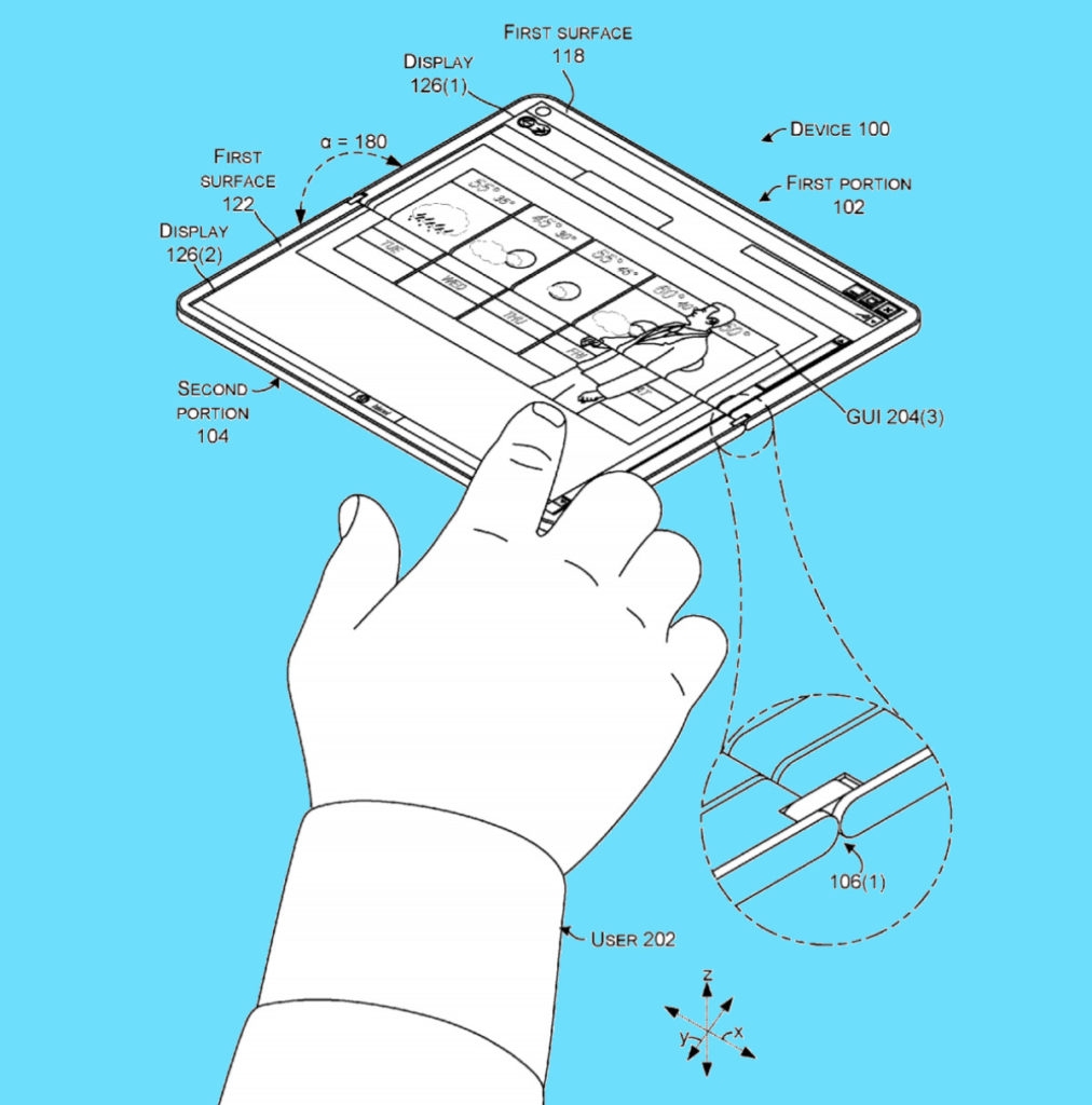 Microsoft lộ bằng sáng chế, có thể là Surface Phone