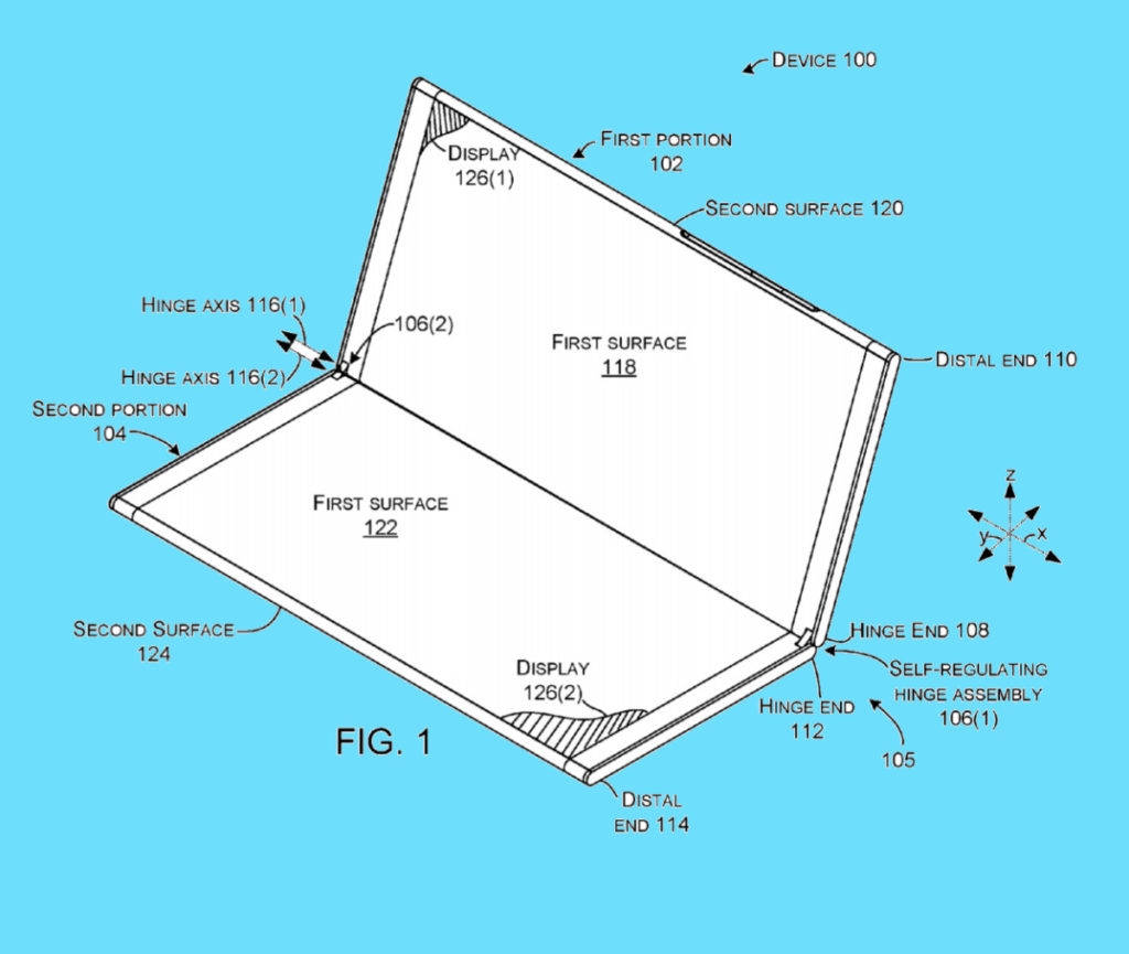 Microsoft lộ bằng sáng chế, có thể là Surface Phone