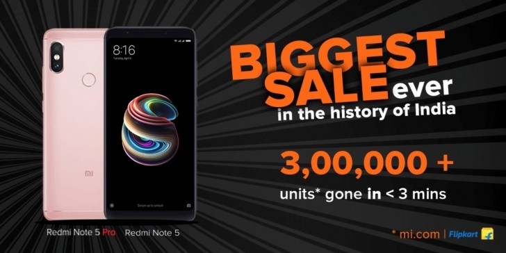 Redmi Note 5 Pro vừa tạo ra một kỷ lục mới Redmi Note 5 Pro vừa tạo ra một kỷ lục mới